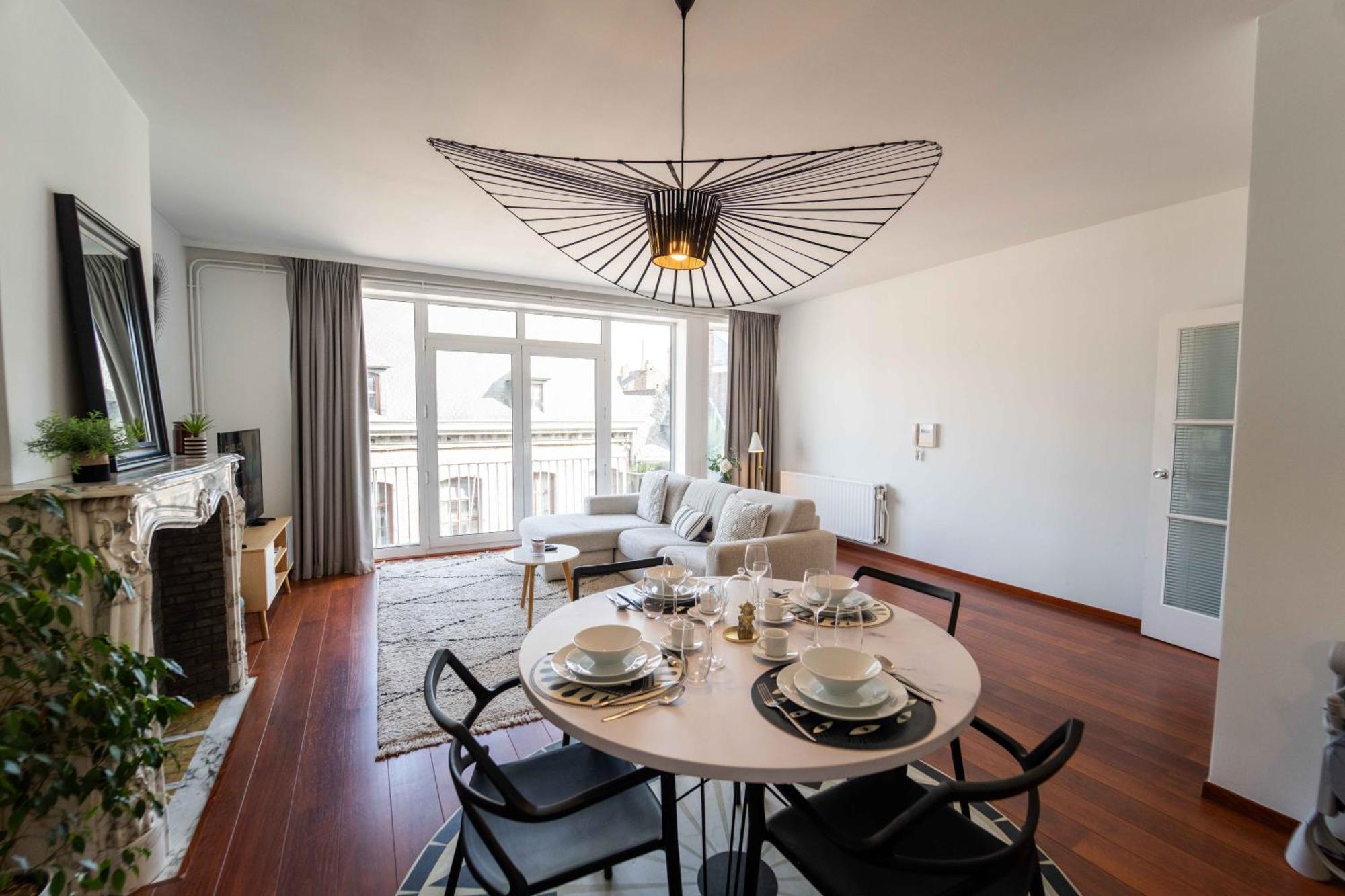 Luxury Apart' Mons City Center With Terrace 아파트 외부 사진