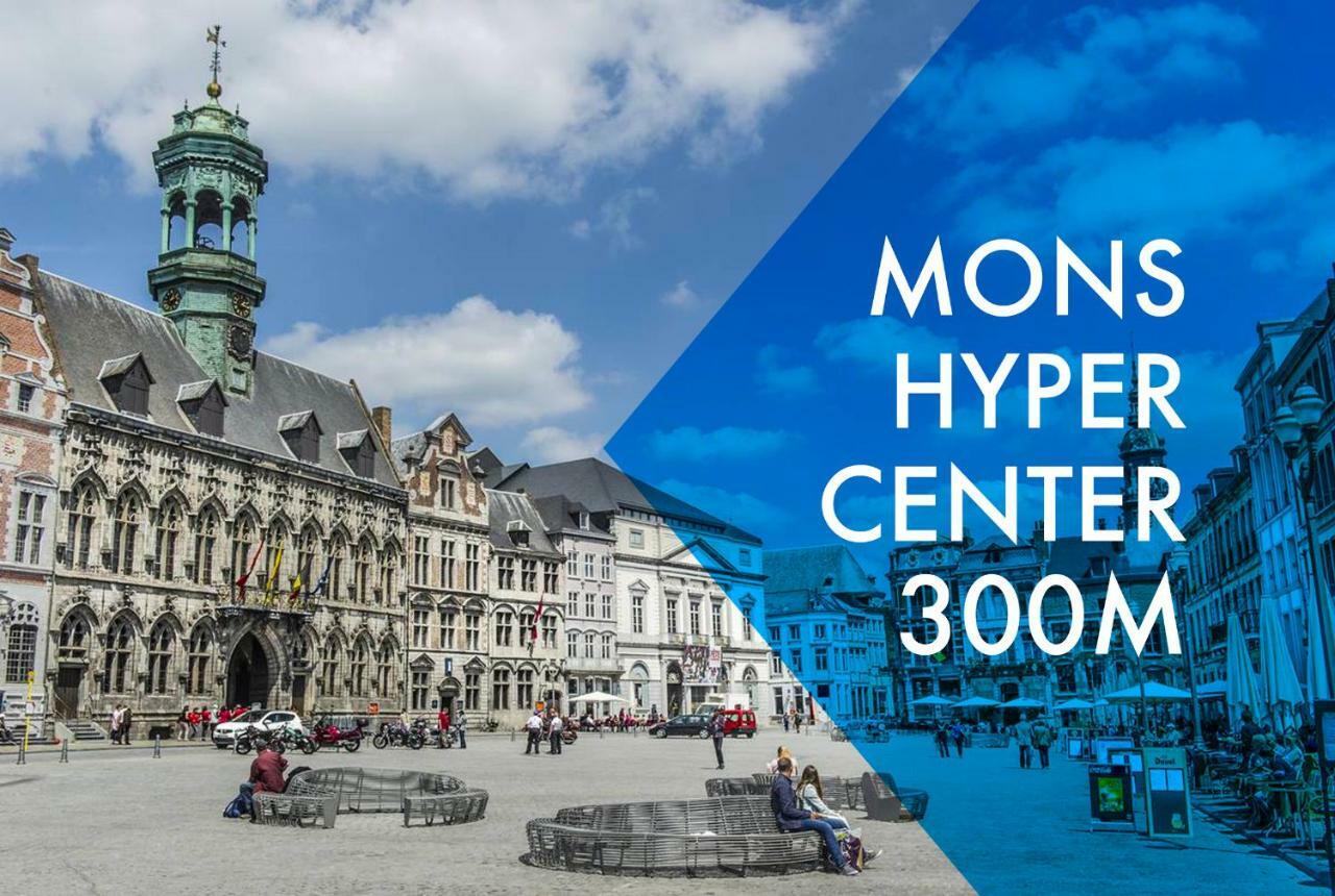 Luxury Apart' Mons City Center With Terrace 아파트 외부 사진