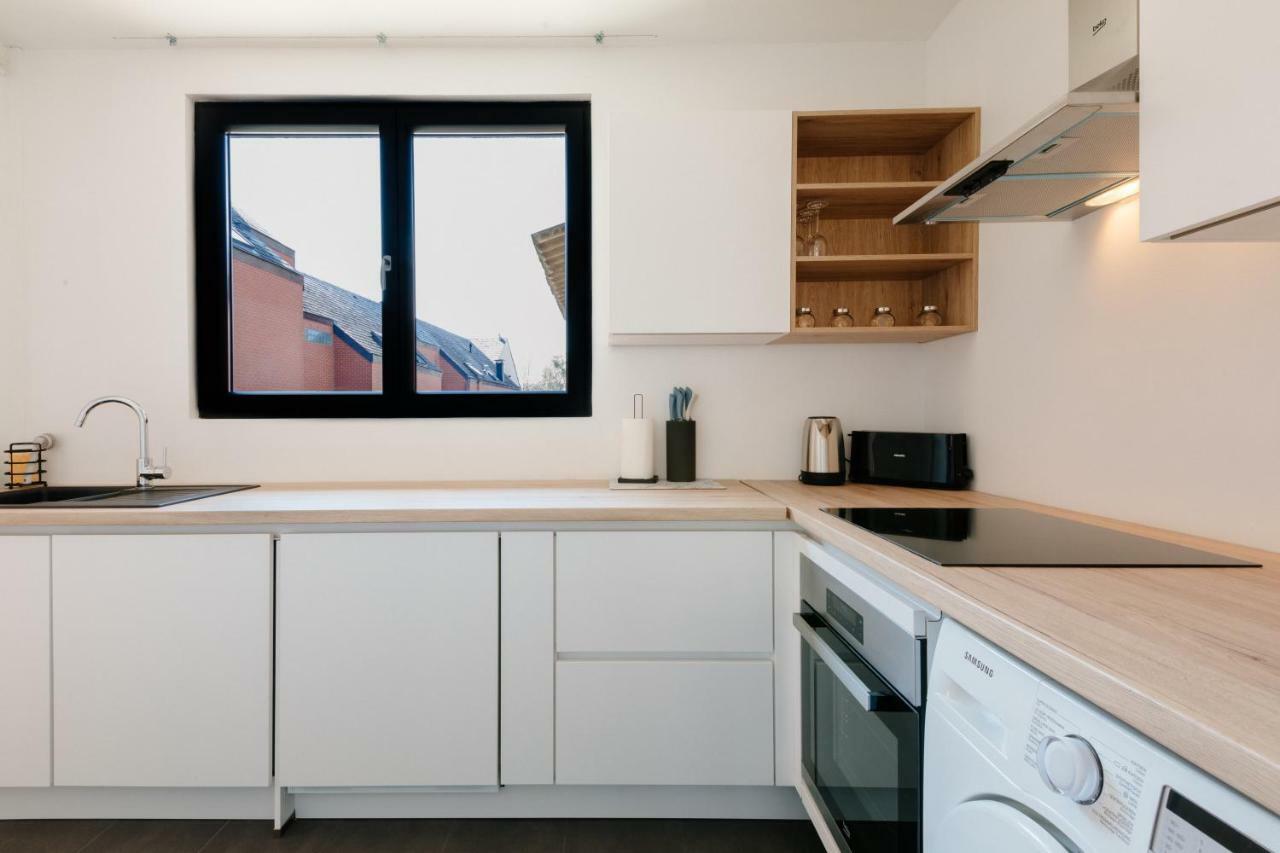 Luxury Apart' Mons City Center With Terrace 아파트 외부 사진